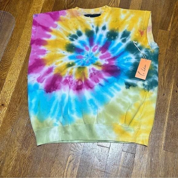 Le detresse 2 pc tropical sweat shorts set Large - Picture 2 of 7